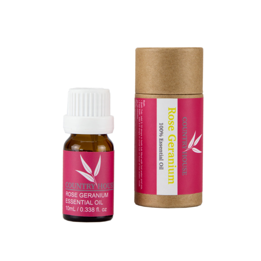 100% Rose geranium Essential Oil